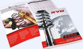 Уже доступен каталог амортизаторов KYB-2008!