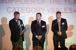 Компания KYB Europe получила награду от Group Auto International в категории «Sales» по итогам 2010 года
